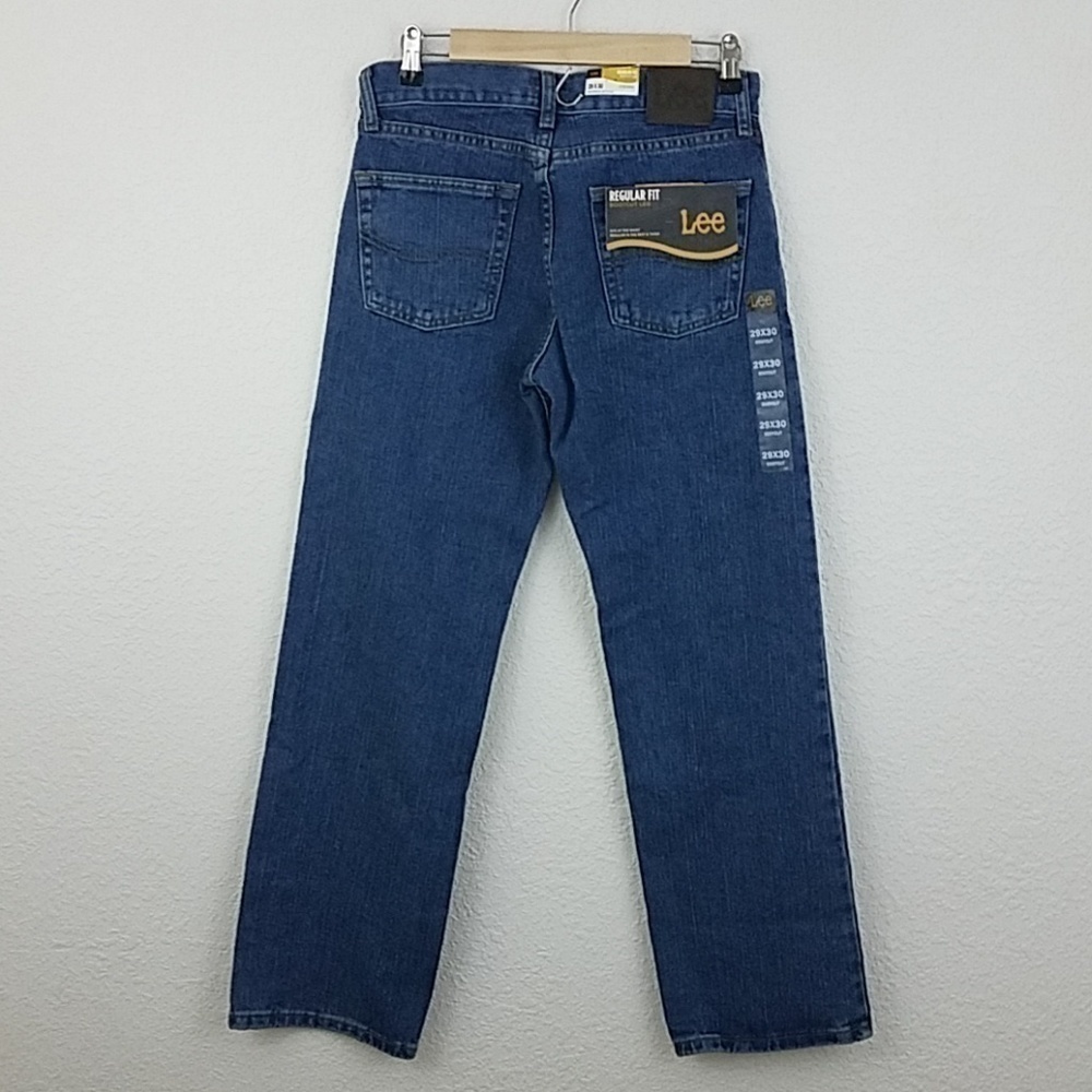 𝅺NWT Lee regular fit Bootcut Jean's pepper stone